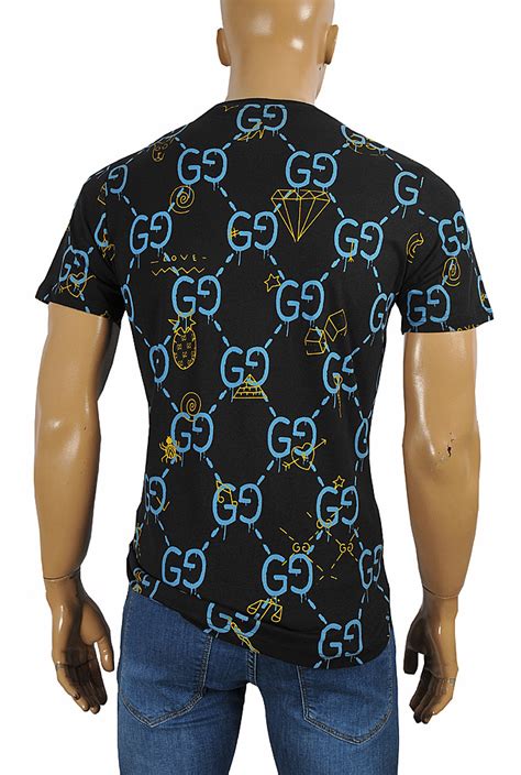 gucci cotton t shirt|t shirts for men gucci.